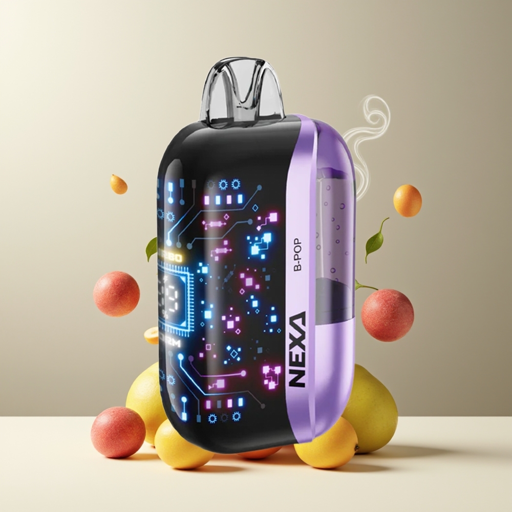 NEXA Ultra 50K Engangs Vape Grossister Sverige – 20ml 800mAh 50000 puff 5 nikotin 09ohm Dual Mesh Coils 3D Curved Screen Type-C-laddning