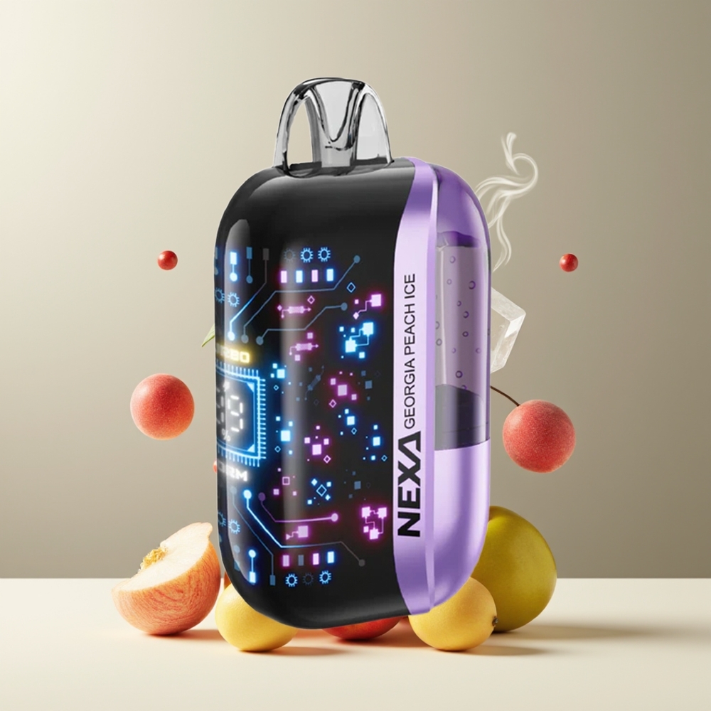 NEXA Ultra 50K Engangs Vape med 50000 puffar 20ml 5 nikotin och 3d Curved Screen - grossister Sverige