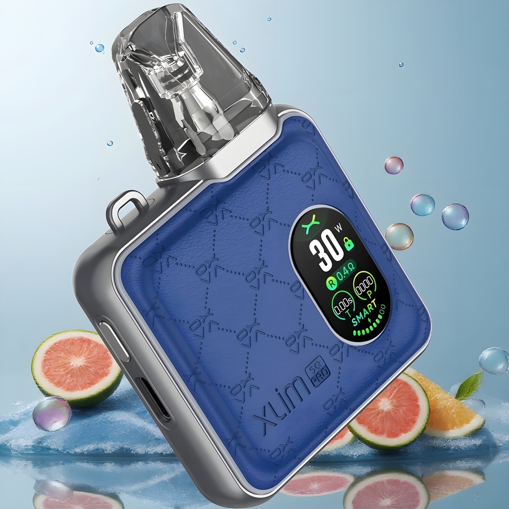 Oxva Xlim SQ Pro grossister Sverige – 30W Max Power 1200 mAh batteri Justerbar Luftflöde USB Type-C
