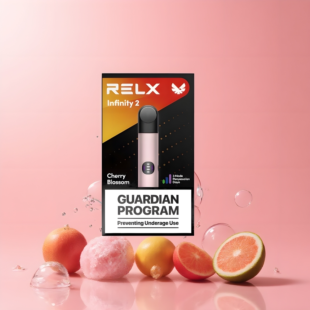 RELX Infinity 2 Vape Enhet grossister Sverige – 19 ml Pod 600-650 puff Sleek metallfinish 440mAh batteri USB Type-C