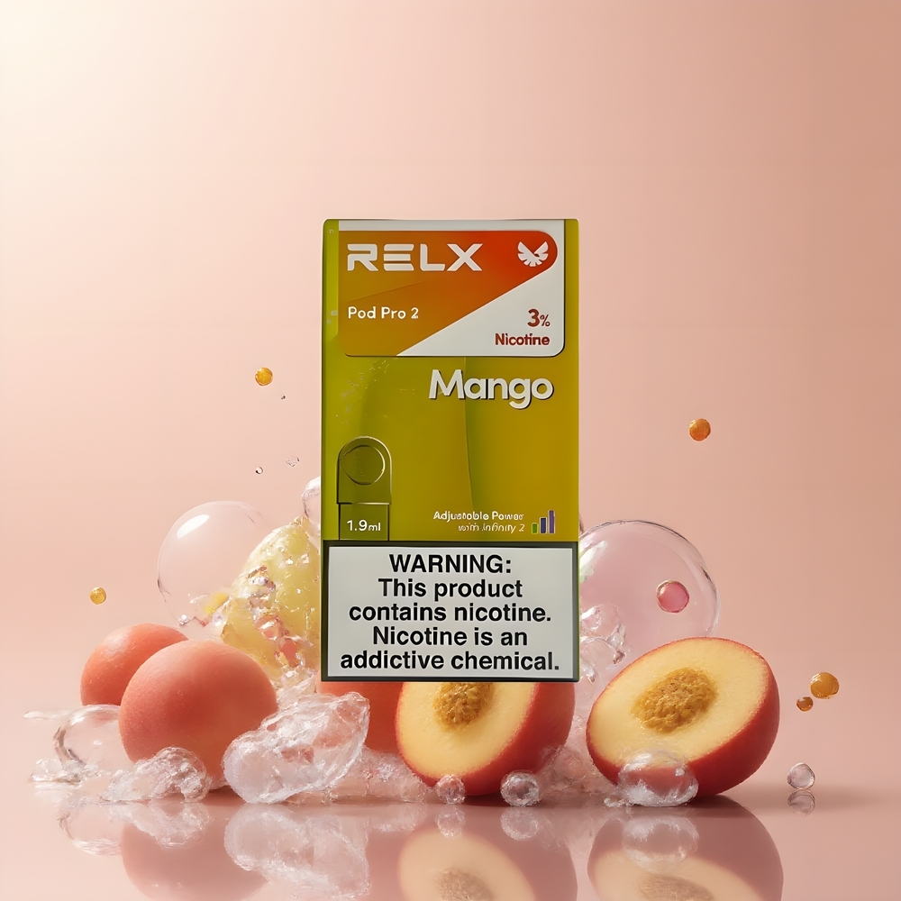 RELX Pod Pro 2 Grossister Sverige – 600 puffar 19ml 3/5 nikotin 3 spänningslägen (Eco Smooth Boost)