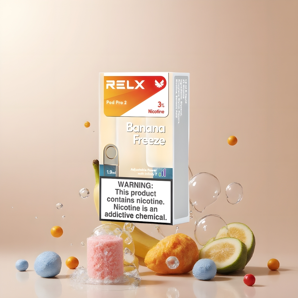 RELX Pod Pro 2 Grossister Sverige – 600 puffar 19ml 3/5 nikotin 3 spänningslägen (Eco Smooth Boost) 2/3 förpackningar