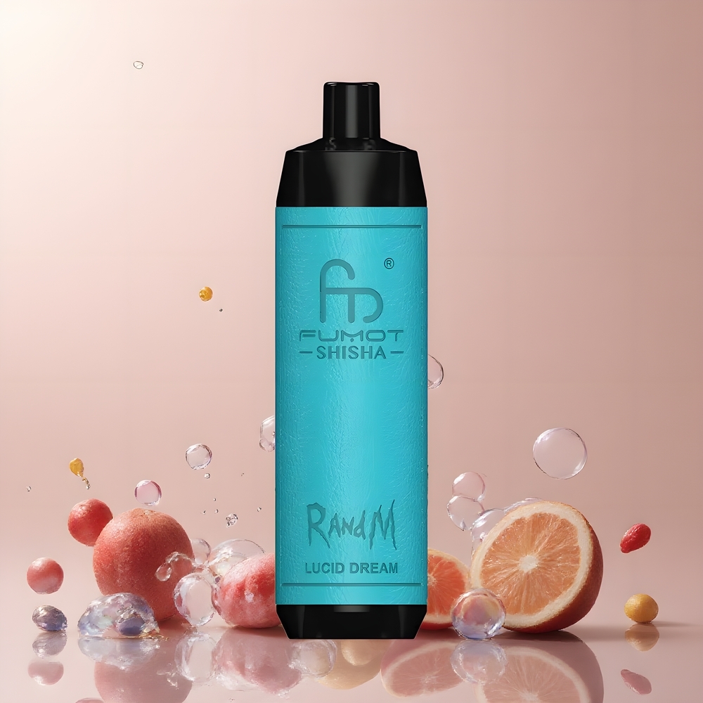 RandM Fumot Shisha 10000 Puffs Disposable Vape 18ml 850mAh Type-C grossister Sverige