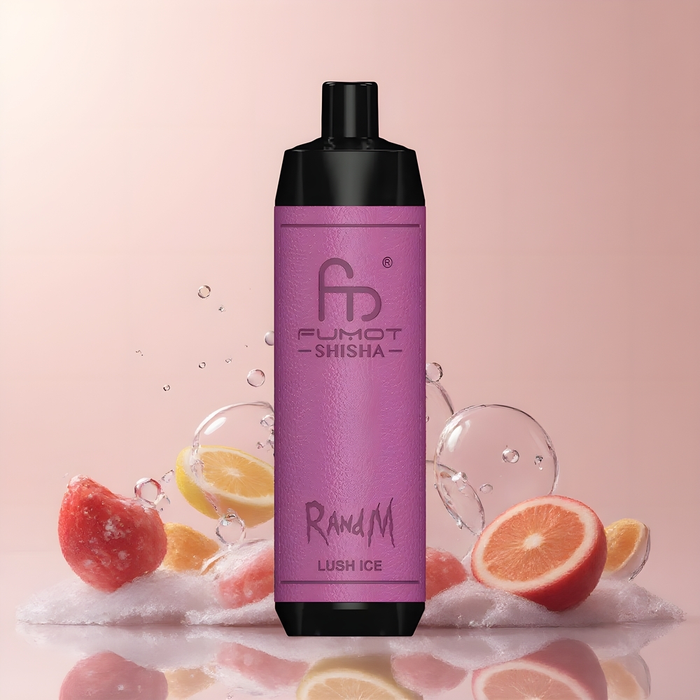 RandM Fumot Shisha 10000 Puffs Disposable Vape Grossister Sverige med 18ml E-vätska 850 mAh Batteri  06ohm Mesh Coil