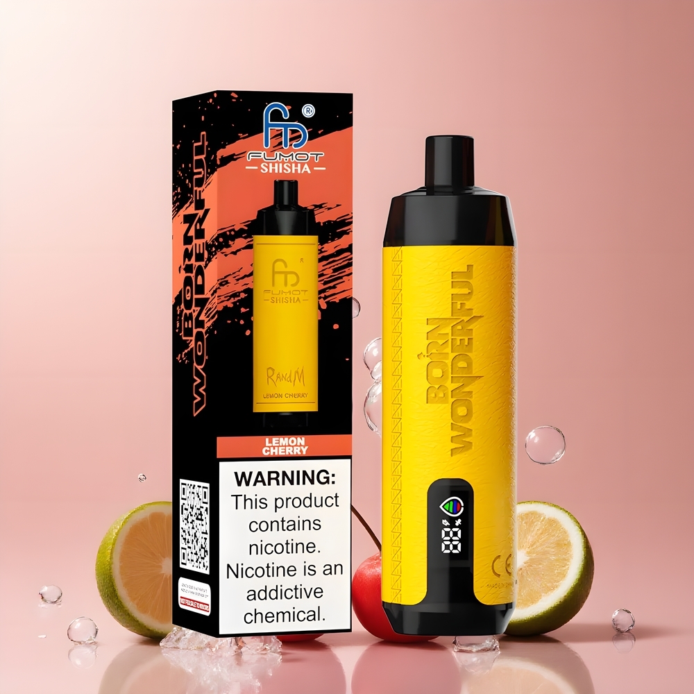 RandM Fumot Shisha 10000 Puffs Disposable Vape Grossister Sverige – 18ml E-Liquid 850 mAh Batteri 06ohm Mesh Coil Typ-C Port 05 Nikotin