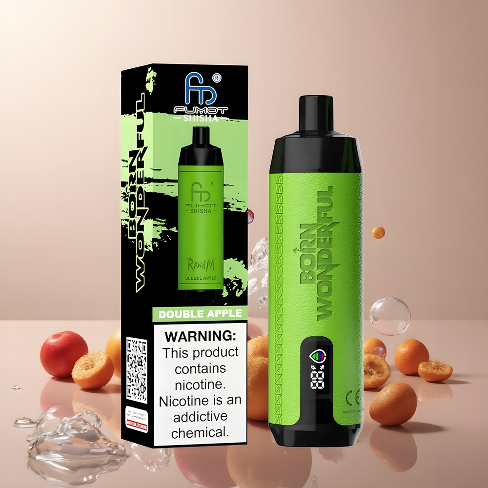 RandM Fumot Shisha 10000 Puffs Disposable Vape Grossister Sverige – 18ml E-liquid 850 mAh Type-C 06ohm Mesh Coil
