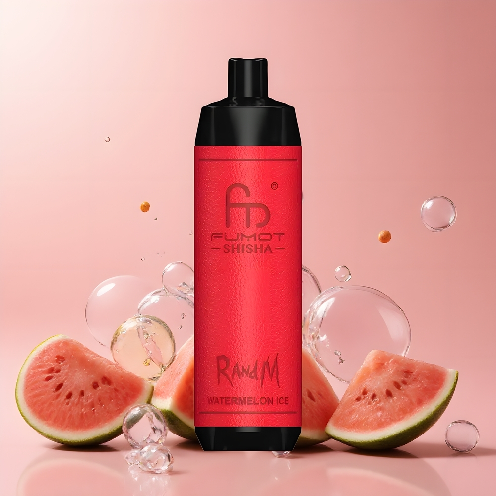 RandM Fumot Shisha 10000 Puffs Disposable Vape med LED-indikator 18ml e-vätska  850 mAh-batteri grossister Sverige