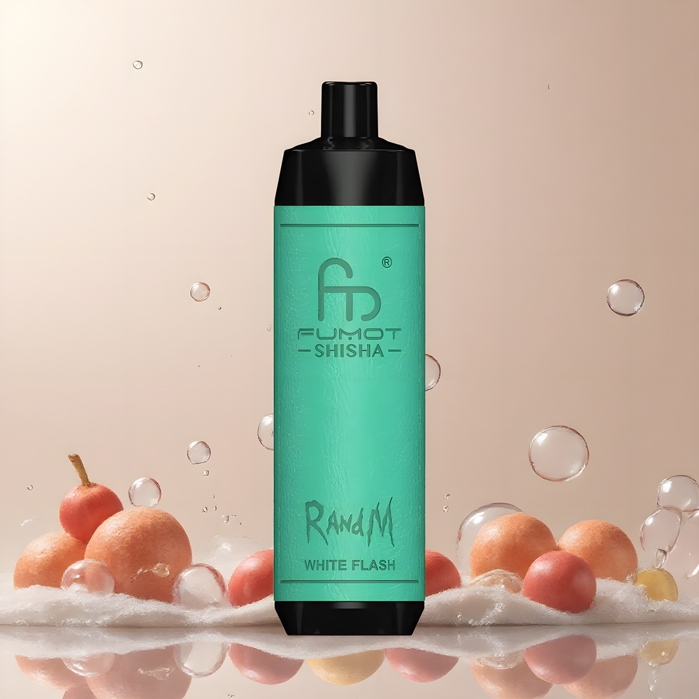 RandM Fumot Shisha 10000 Puffs Disposable Vape med LED-indikator 18ml e-vätska  850 mAh batteri grossister Sverige