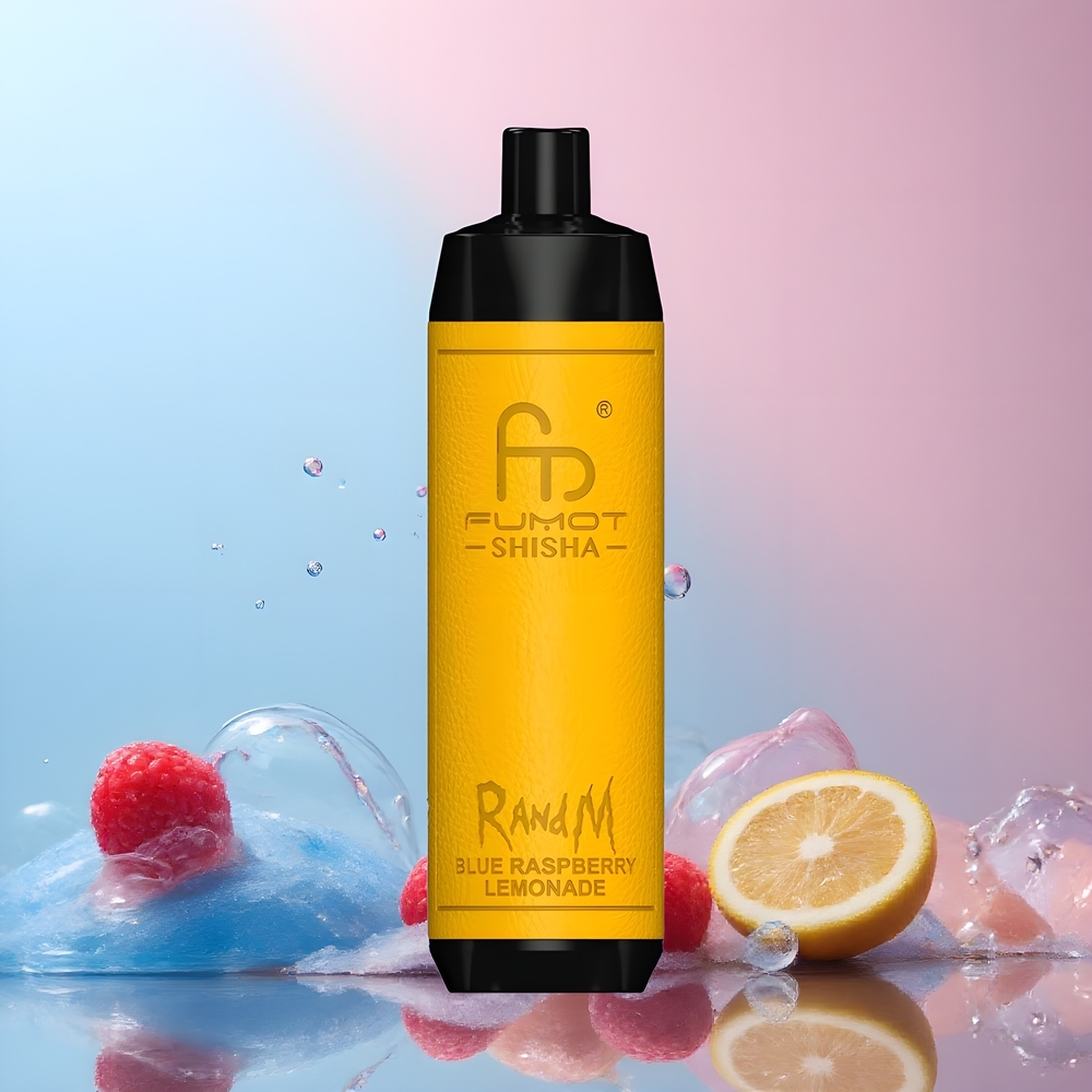 RandM Fumot Shisha 10000 Puffs Disposable Vape – 18ml E-liquid 850 mAh Batteri Type-C Port grossister Sverige