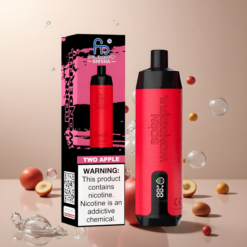 RandM Fumot Shisha 10000 Puffs Grossister Sverige Disposable Vape med 18ml Prefilled e-liquid 850 mAh Battery  Type-C Port