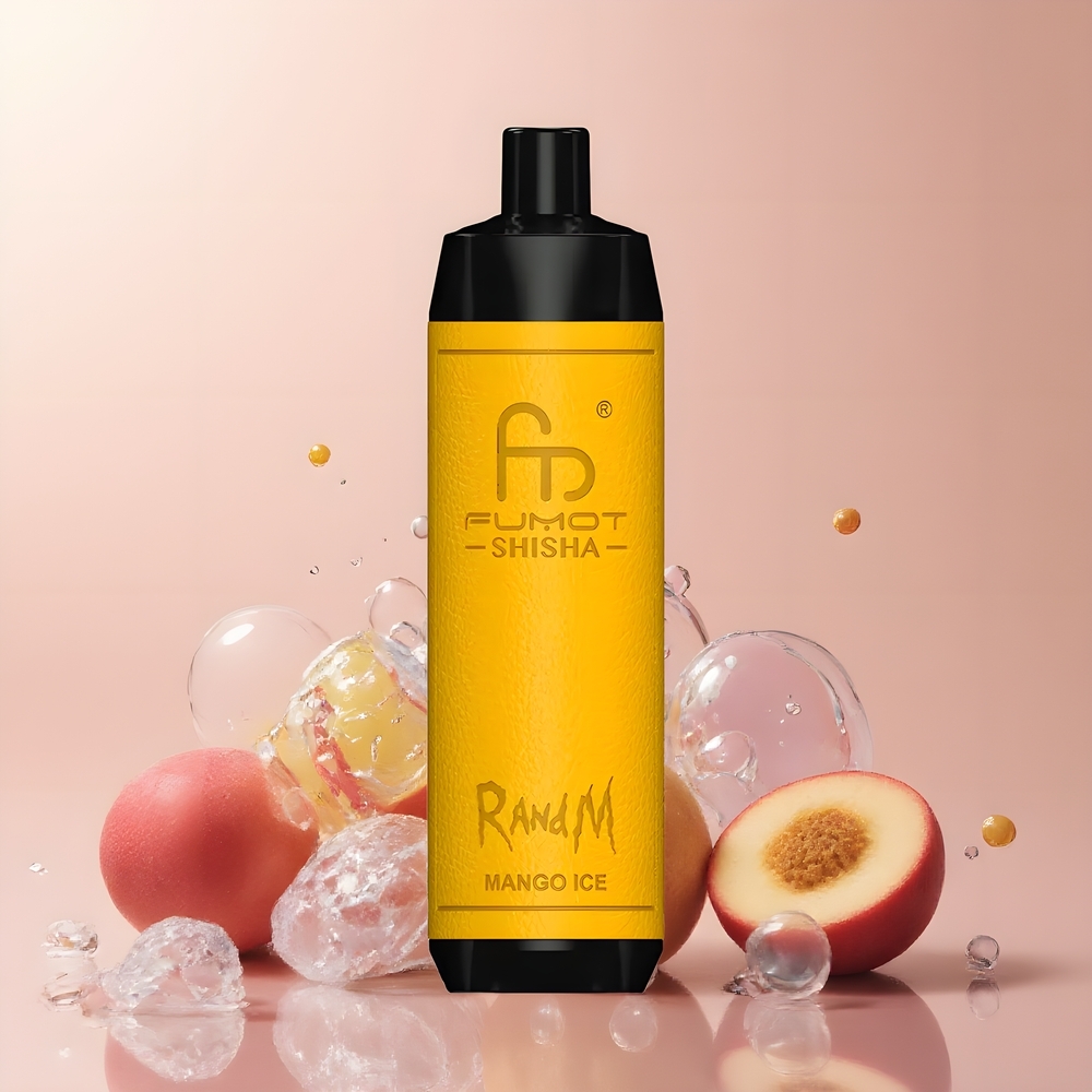 RandM Fumot Shisha 10000 Puffs Grossister Sverige – 18ml E-Liquid 850 mAh Type-C 06ohm Mesh Coil