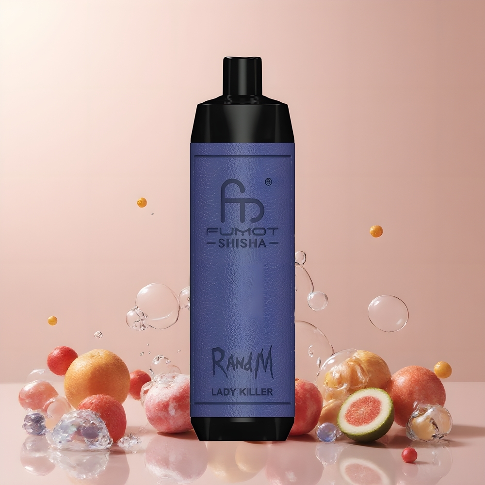 RandM Fumot Shisha 10000 Puffs Grossister Sverige – 18ml E-liquid 850 mAh Battery 06ohm Mesh Coil Type-C Port