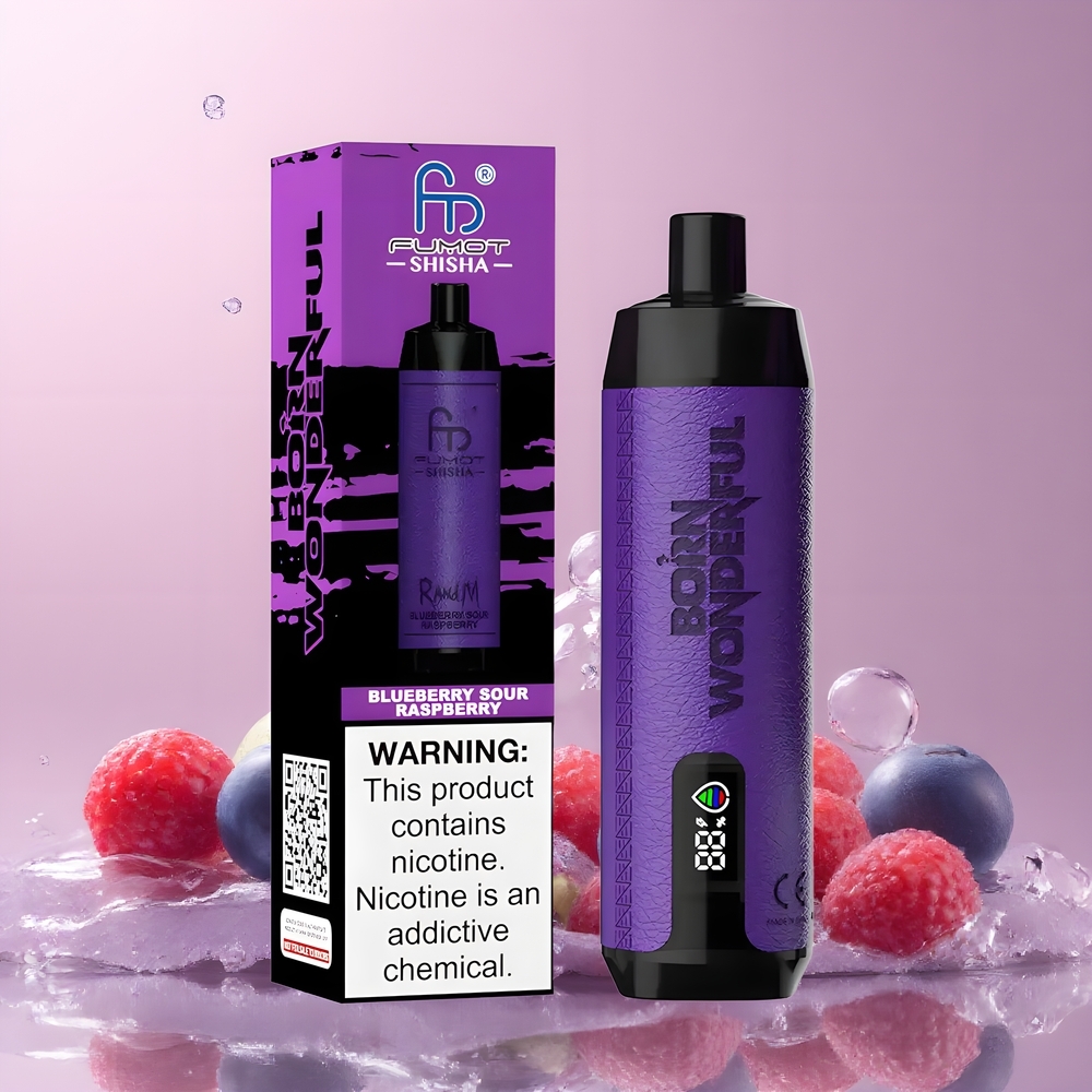 RandM Fumot Shisha 10000 Puffs Grossister Sverige – 18ml E-liquid 850 mAh Battery Type-C Port 05 Nikotin