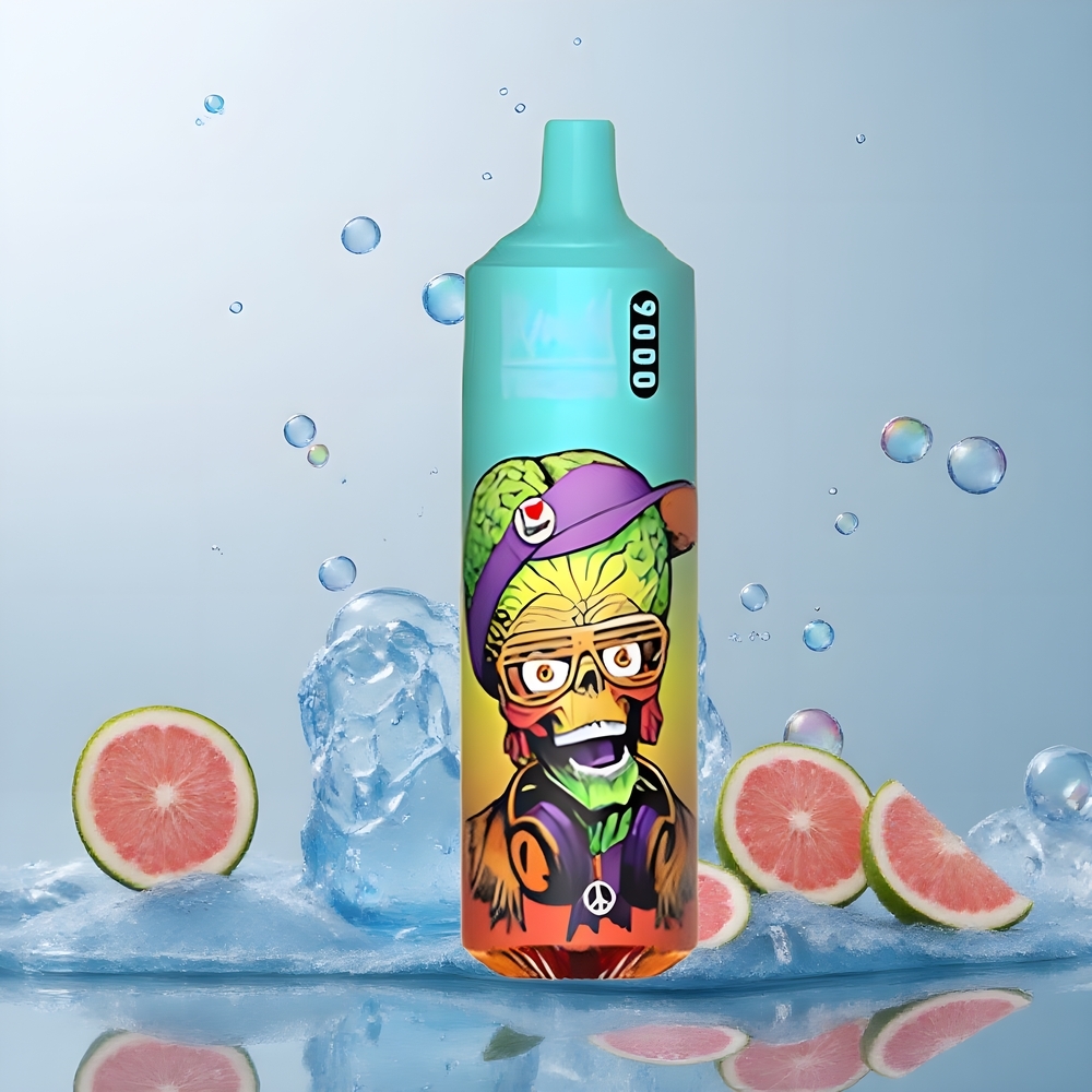 RandM Tornado 9000 Puffs 18 mL Mesh Coil med RGB Display och 54 Smaker - Grossister Sverige