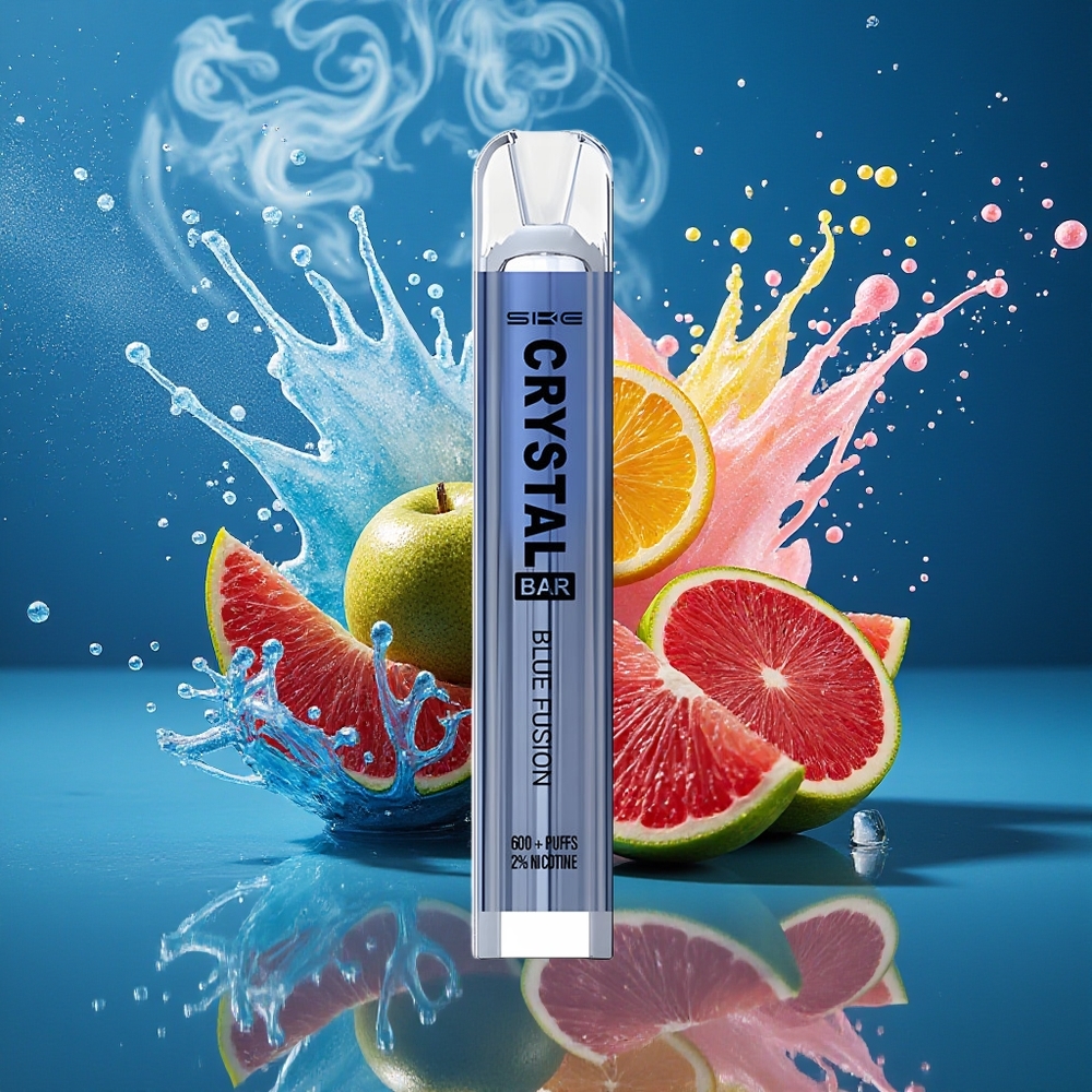SKE Crystal BAR 600 Grossister Sverige med 500mAh Battery och 600 Puffs
