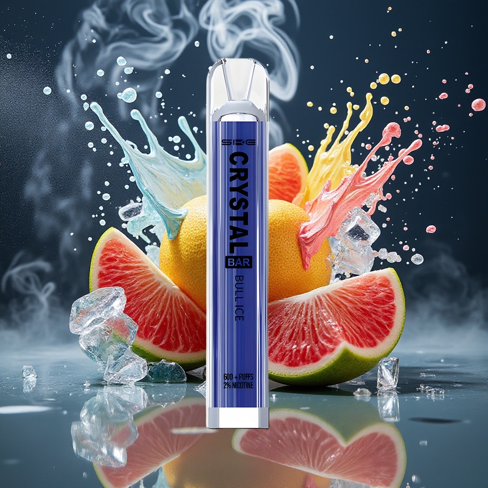 SKE Crystal BAR 600 Grossister Sverige – 600 Puffs 500mAh 2ml E-liquid Mesh Coil