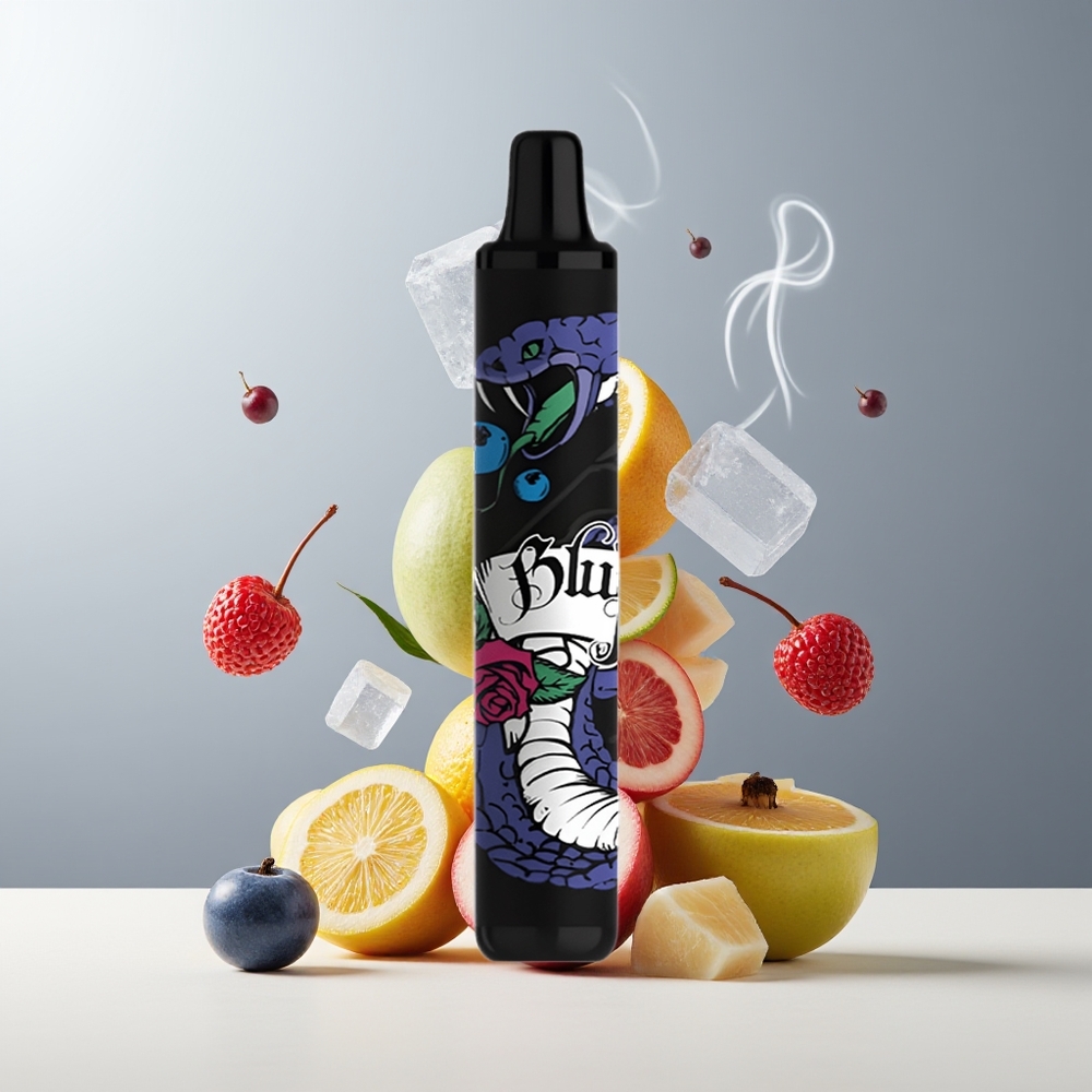 SMOK MINIONE 1600 Puffs 45ml 800mAh Engangs Vape grossister Sverige Blåbær Is
