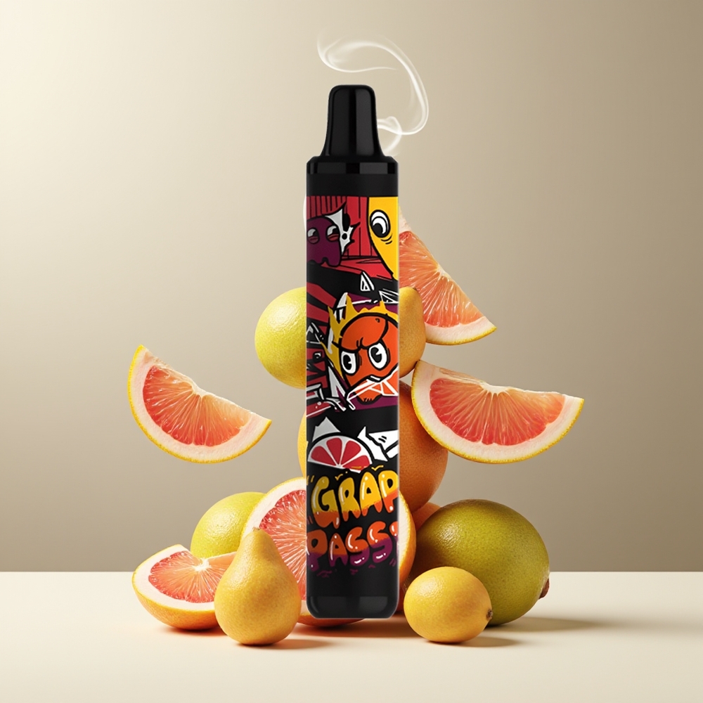 SMOK MINIONE 1600 Puffs 45ml 800mAh Engangs Vape grossister Sverige Grapefrugt Passionsfrugt