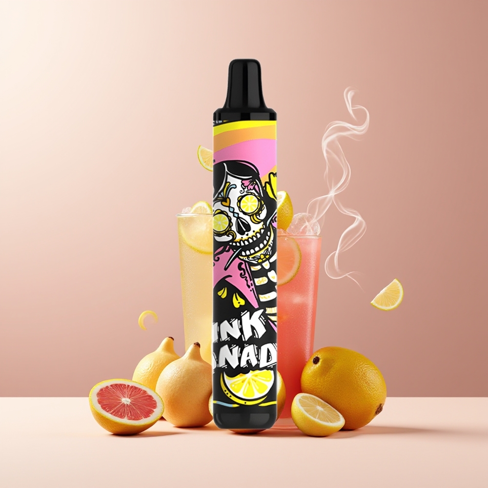 SMOK MINIONE 1600 Puffs 45ml 800mAh Engangs Vape grossister Sverige Pink Lemonade