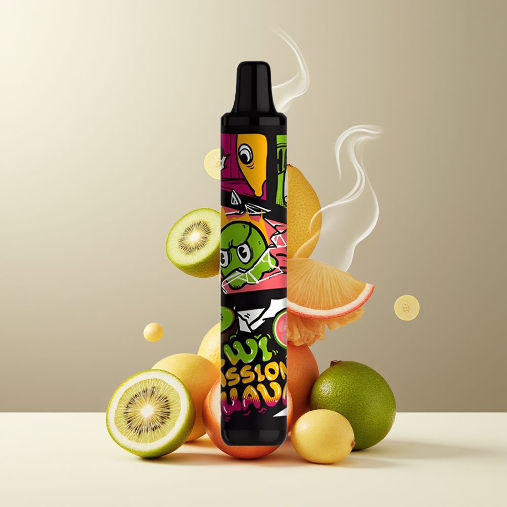 SMOK MINIONE 1600 Puffs Engangs Vape 45ml 800mAh grossister Sverige Kiwi og passionsfrugt