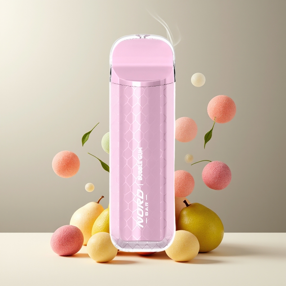 SMOK NORD BAR 4000 Puffs 85ml 50mg/ml Engangs Vape grossister Sverige Bubblegum