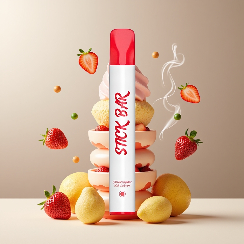 SMOK Stick Bar 1000 Puffs Grossister Sverige Engangs Vape – 550mAh Batteri 16 Ohm Rostfritt Stål