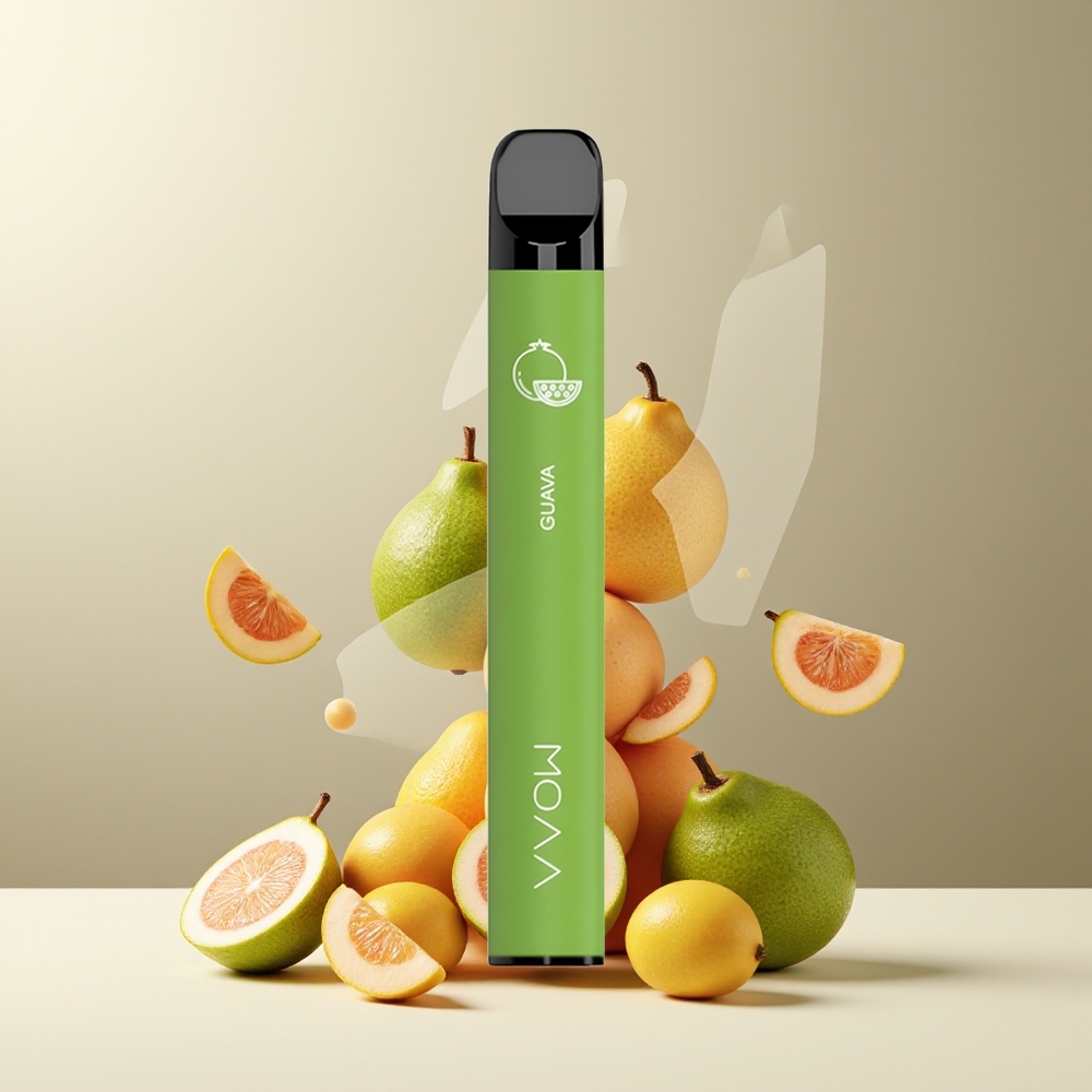SMOK VVOW 600 Puffs 2ml 500mAh Grossister Sverige Engangs Vape Guava