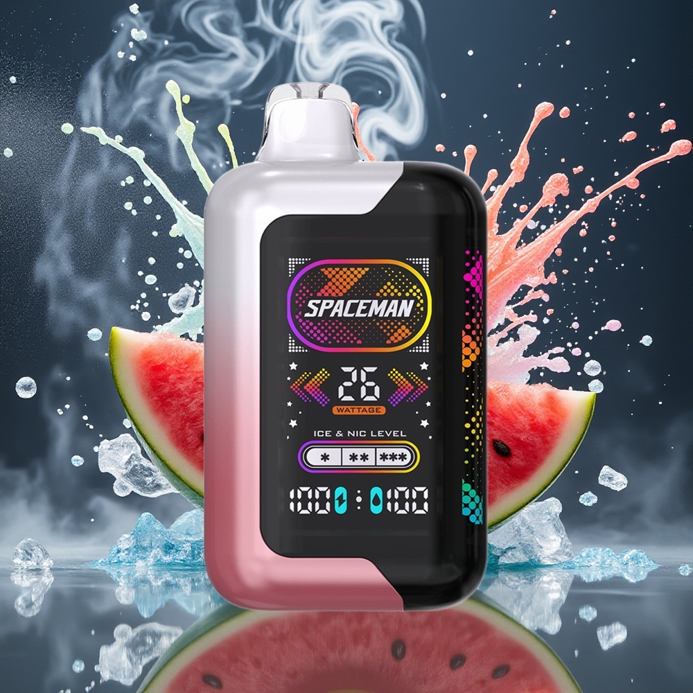SPACEMAN SP40000 Grossister Sverige Disposable Vape 1000mAh 20ml 50mg/ml Vattenmelon-is