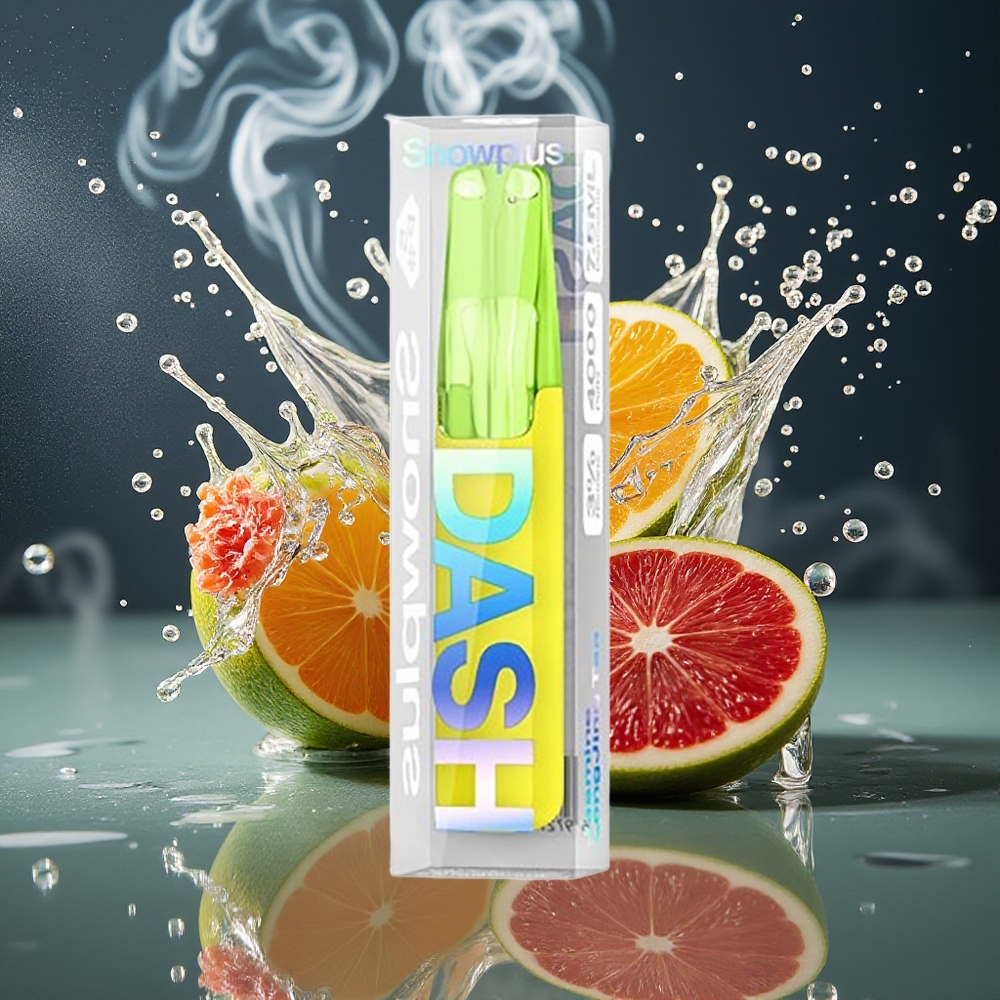 Snowplus Dash 4000 Grossister Sverige – Keramisk Atomizer 530 mAh 75 ml E-vätska 3/5 Nikotin