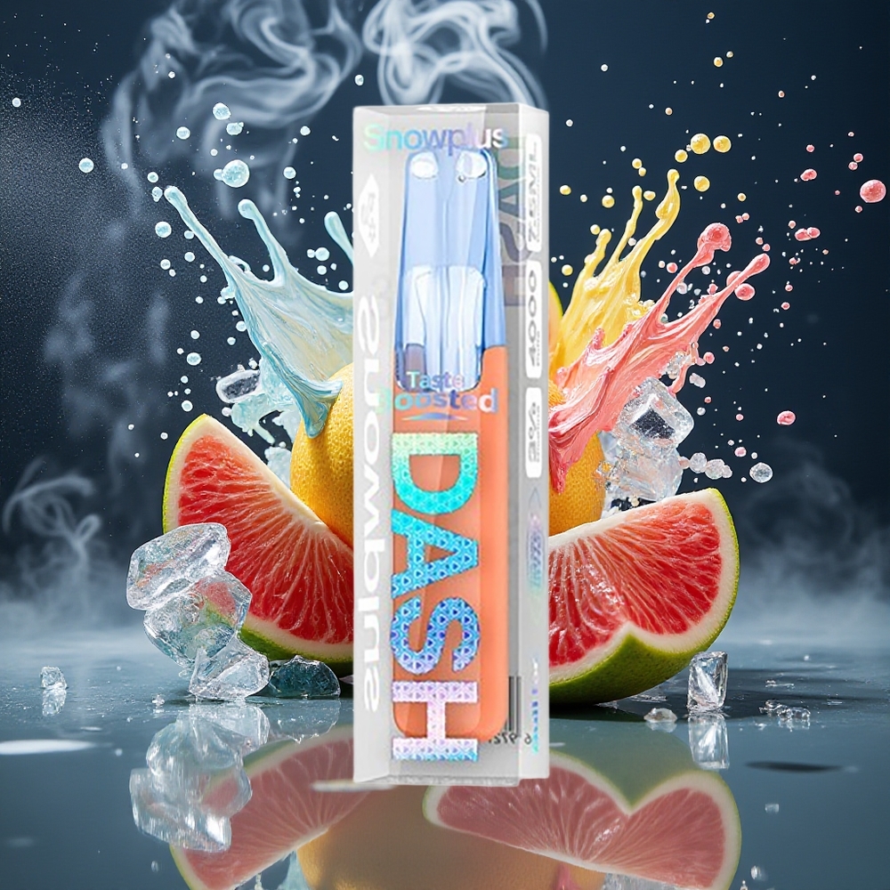 Snowplus Dash 4000 Puffs Disposable Device - 75 ml / 530 mAh / Keramisk Atomizer (35) grossister Sverige