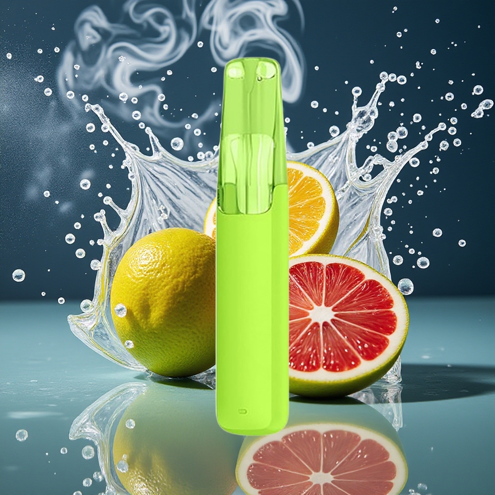 Snowplus Dash 4000 Puffs Disposable Device – Ceramic Atomizer 530 mAh 75 ml E-liquid grossister Sverige Citronlime-is