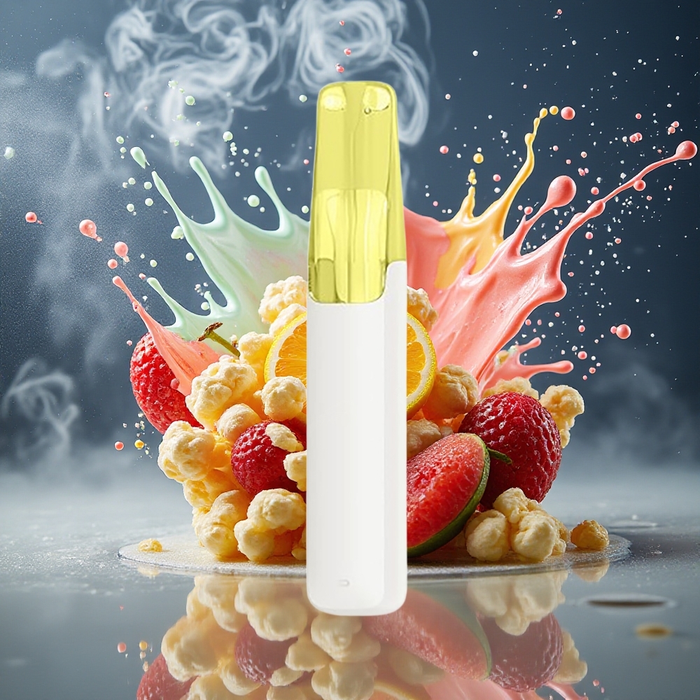 Snowplus Dash 4000 Puffs Enhetsflaska med Keramisk Atomizer 75 ml E-vätska 530 mAh Batteri grossister Sverige