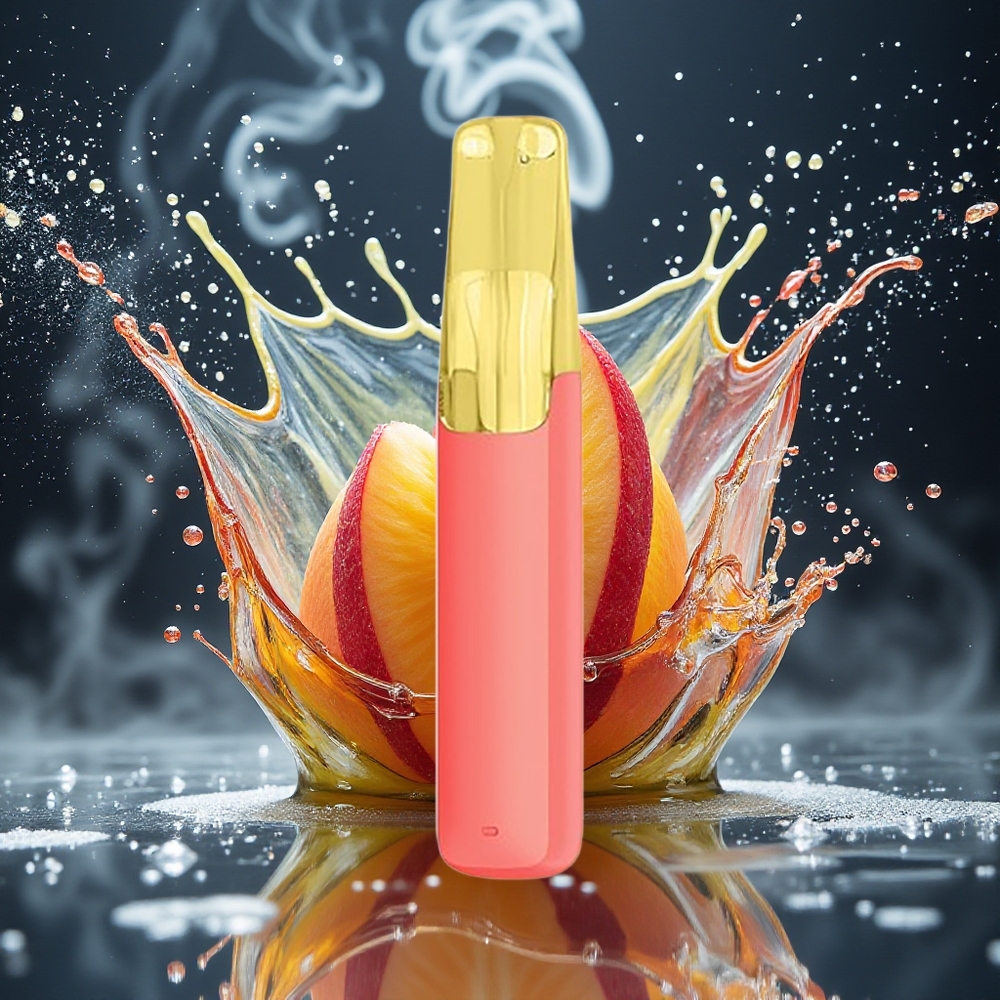 Snowplus Dash 4000 Puffs Grossister Sverige – Ceramic Atomizer 530 mAh 75 ml 3/5 Nikotin Honungskrispigt äpple