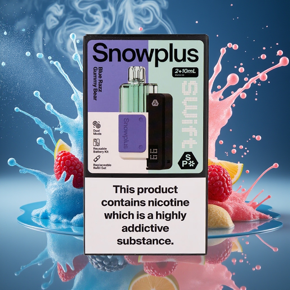 Snowplus Swift 5000 Puffs 1000 mAh Dual Mesh 2+10 ml 2 grossister Sverige