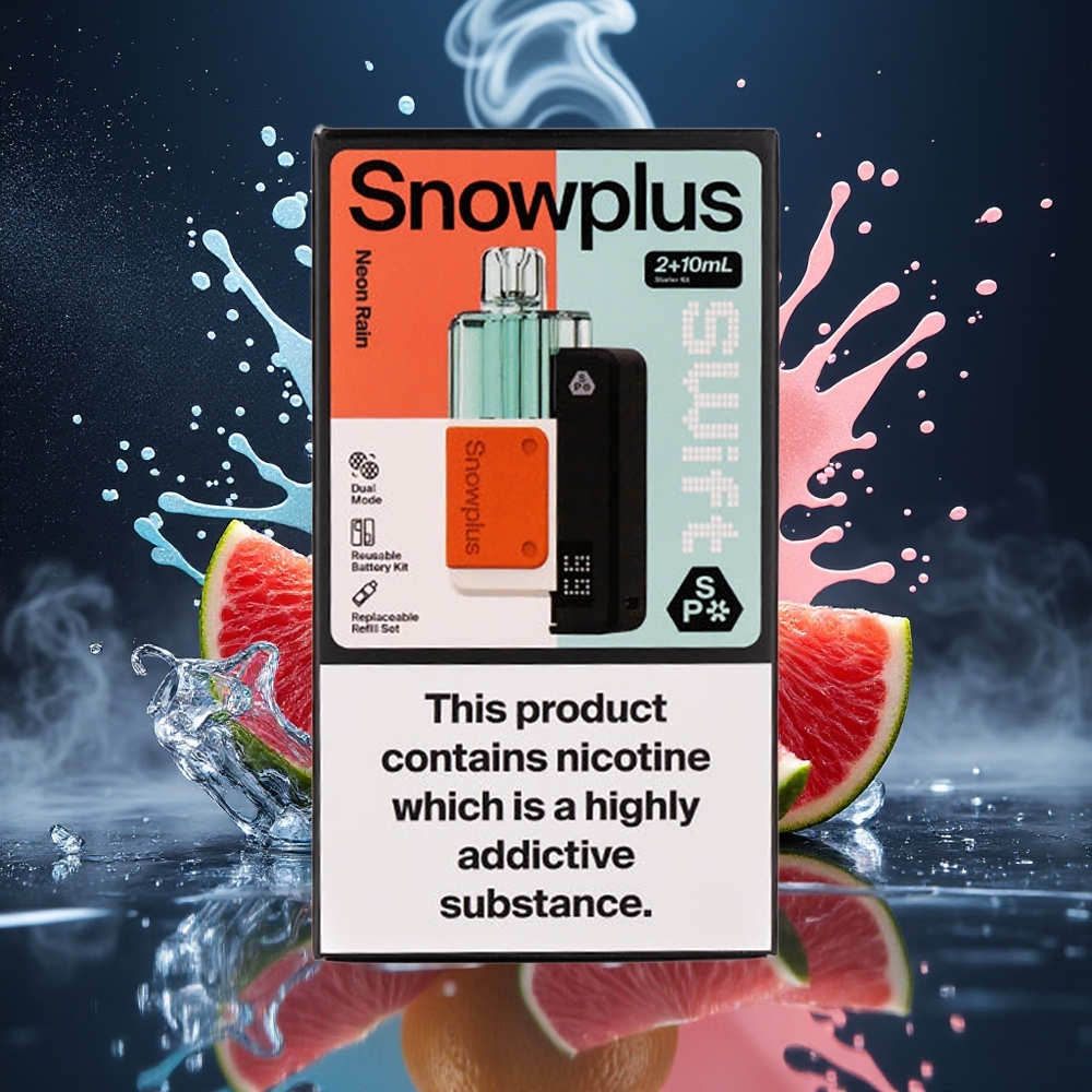 Snowplus Swift 5000 Puffs Grossister Sverige – 1000 mAh 2+10 ml 2 Nikotin Dual Mesh Atomizer