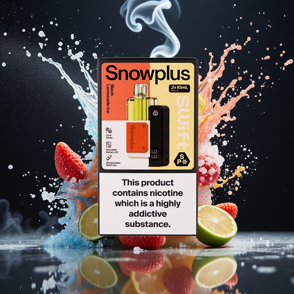 Snowplus Swift 5000 Puffs Prefilled Pod Kit 1000 mAh Dual Mesh 65 g grossister Sverige
