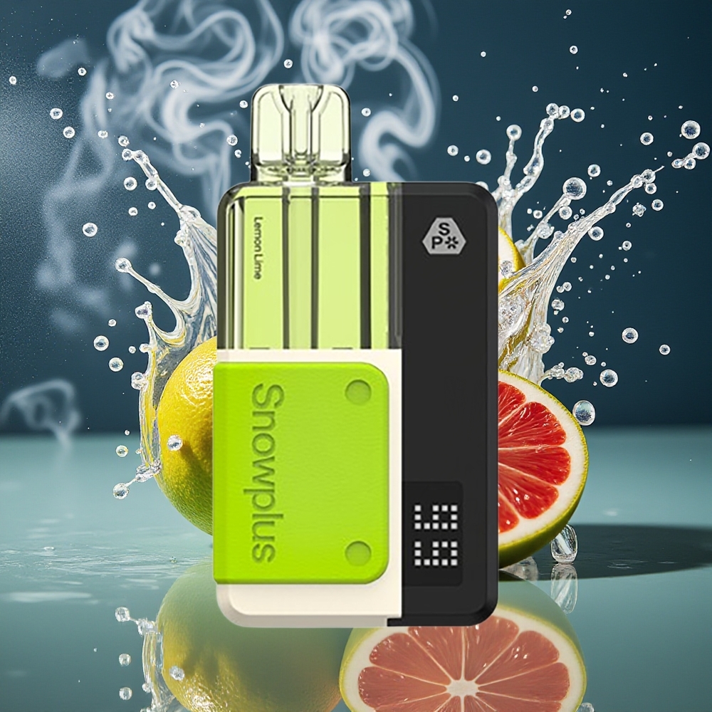 Snowplus Swift 5000 Puffs Prefilled Pod Kit – 1000 mAh Dual Mesh 2+10 ml 2 nikotin – grossister Sverige Citronlime