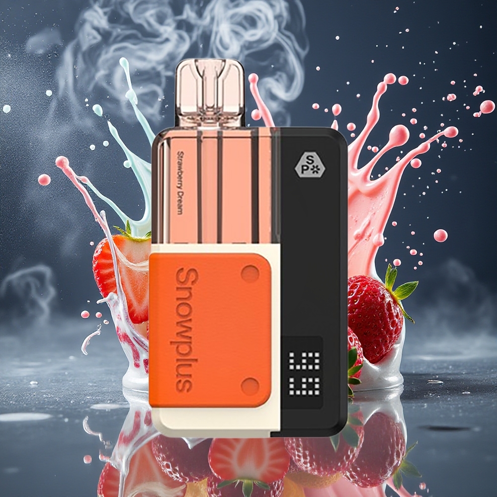 Snowplus Swift 5000 Puffs Prefilled Pod Kit – Dual Mesh 1000 mAh 2+10 ml 2 Nikotin – grossister Sverige Jordgubbsdröm
