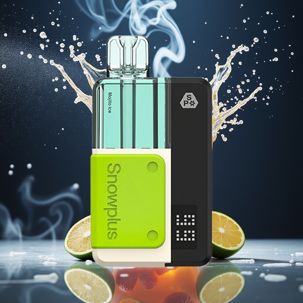 Snowplus Swift 5000 Puffs Prefilled Pod Kit – Dual Mesh 1000 mAh 2+10 ml 2 nikotin – grossister Sverige Mojito-is
