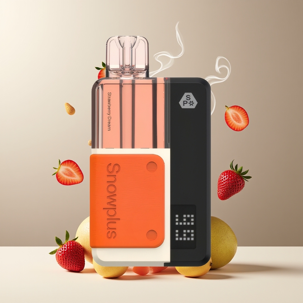 Snowplus Swift Pod Kit 15000 Grossister Sverige – 15000 puff 1000 mAh batteri 2+10 ml e-vätska Dual Mesh Atomizer