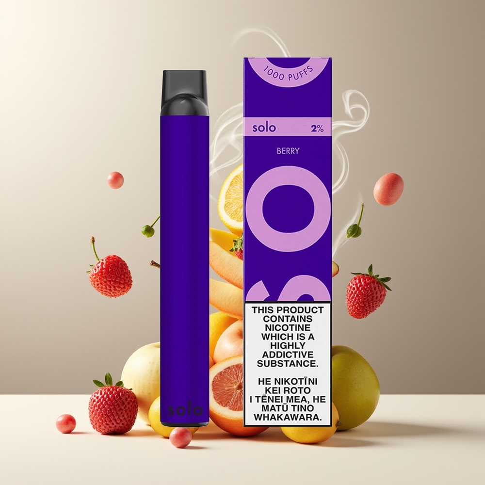 Solo 1000 Puffs Engangs Vape Mesh 35ml 550mAh grossister Sverige