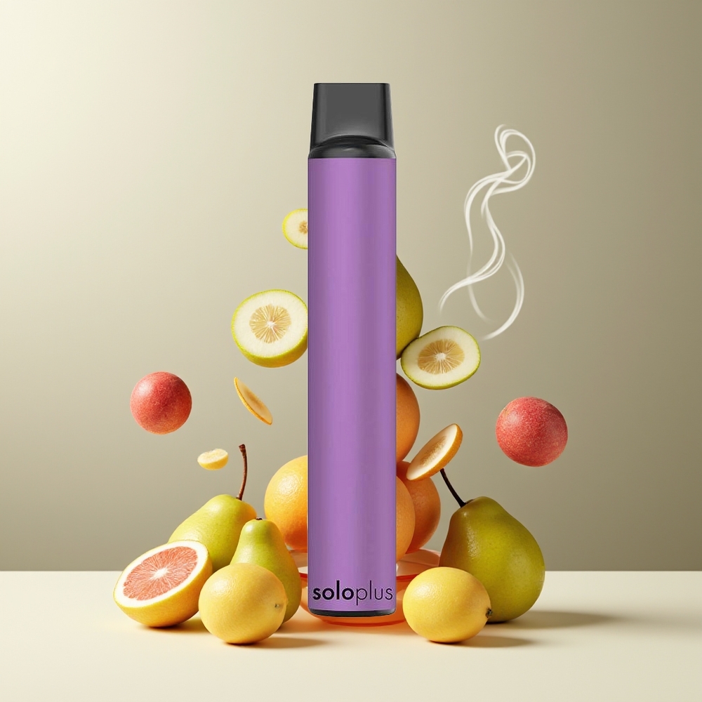 Solo Plus 2800 Puffs Engangs Vape 65ml 950mAh Mesh Coil grossister Sverige Sur