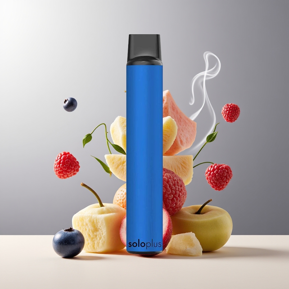 Solo Plus 2800 Puffs Engangs Vape Grossister Sverige - Mesh Coil 65ml 950mAh