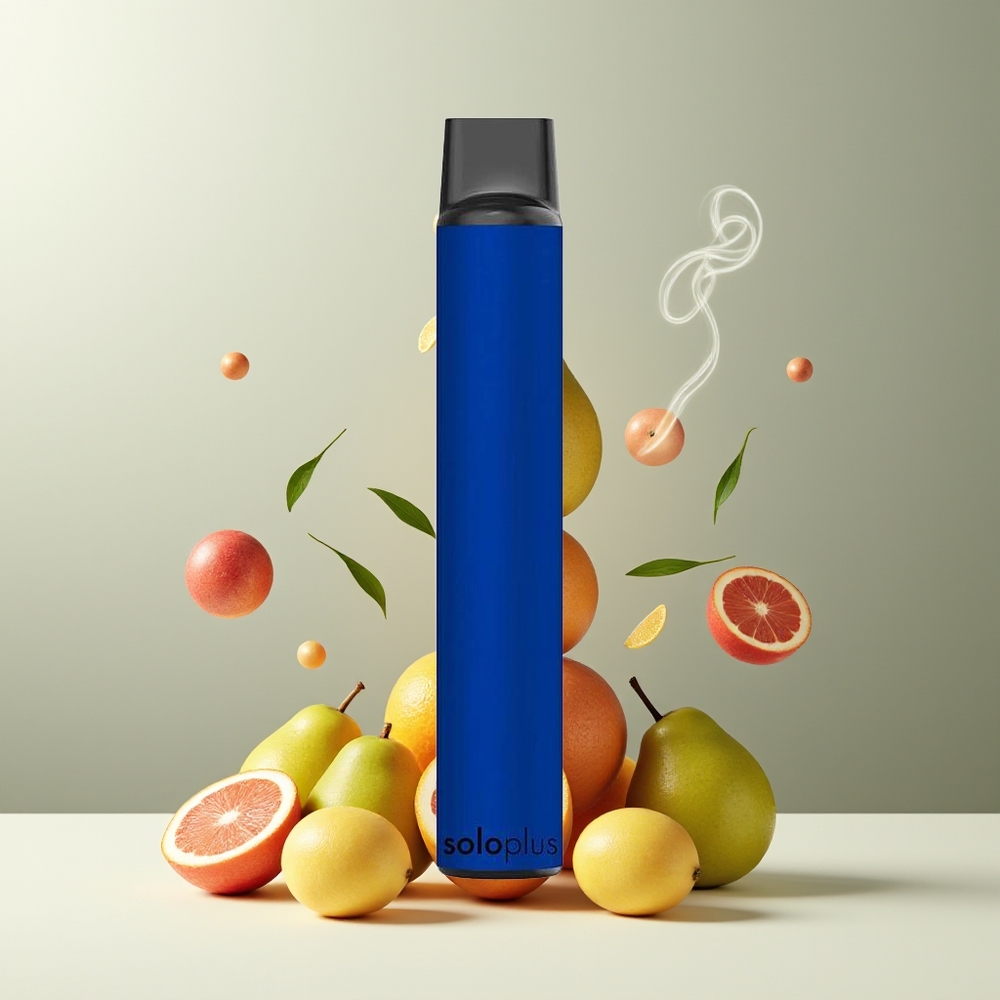 Solo Plus 2800 Puffs Engangs Vape Grossister Sverige - Mesh Coil 65ml E-liquid 950mAh Battery