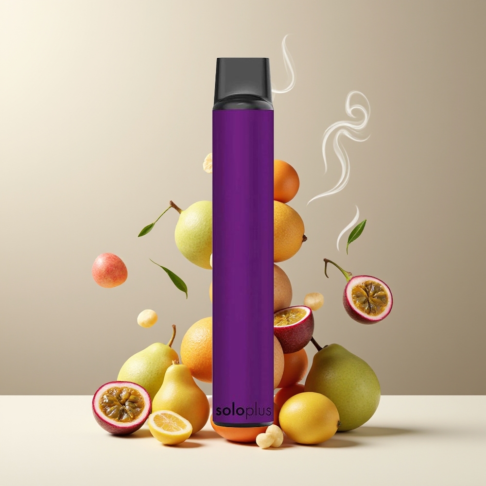 Solo Plus 2800 Puffs Engangs Vape med Mesh Coil 65ml 950mAh grossister Sverige