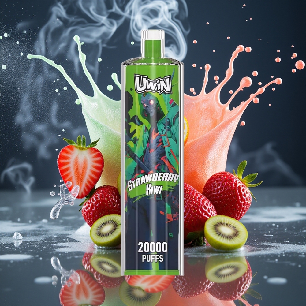Uwin Shisha Hookah Crystal 20000 Puffs – Grossister Sverige – 22ml Kapacitet 650 mAh Batteri Type-C Laddning Mesh Coil