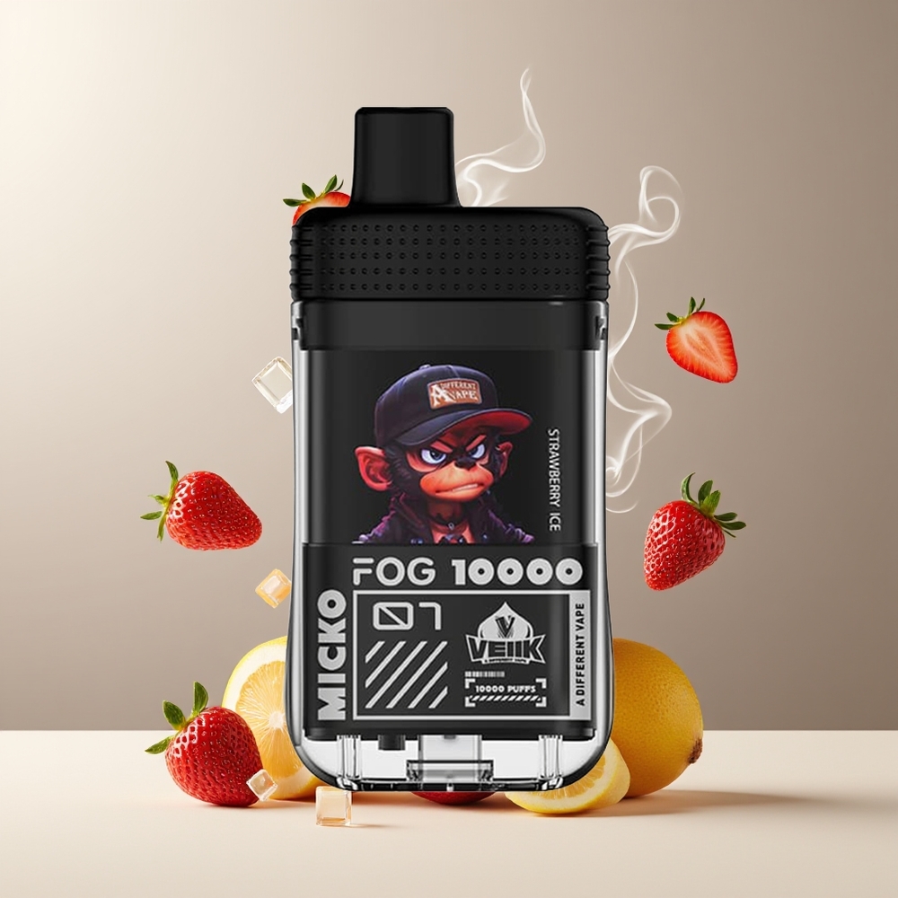 VEIIK MICKO FOG 10000 Puffs 500 mAh Type-C 11 ohm Mesh Coil grossister Sverige