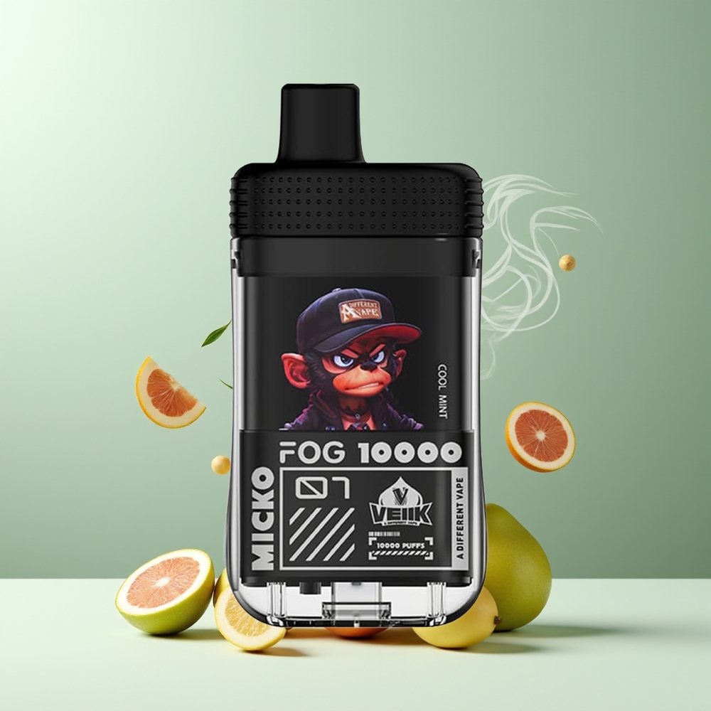 VEIIK MICKO FOG 10000 Puffs Engangs Vape 500 mAh Type-C 11 ohm Mesh Coil grossister Sverige