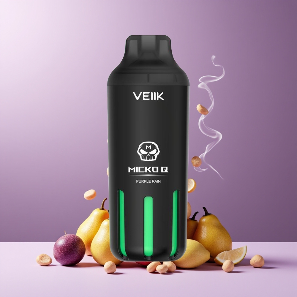 VEIIK MICKO Q 5500 Puffs Engangs Vape 15ml 10ohm Mesh Coil 1300mAh grossister Sverige