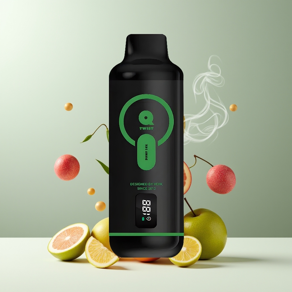 VEIIK MICKO Q TWIST 12000 Puffs Engangs Vape 50mg/ml Salt Nic 11ohm Mesh Coil grossister Sverige
